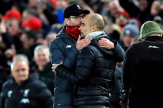 Пеп Гвардиола попрощался с Юргеном Клоппом