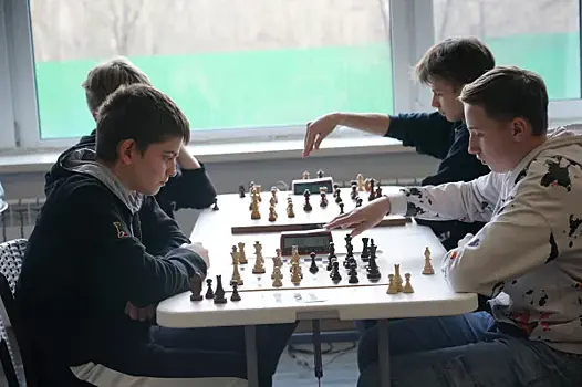В окружном первенстве участвовало рекордное количество шахматистов