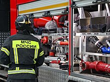 В Ростове-на-Дону начался пожар после атаки беспилотников