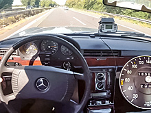 Суперседан Mercedes-Benz 1978 года показал себя на автобане