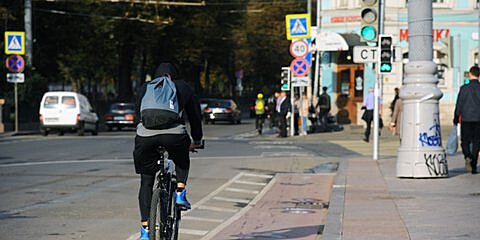В Москве могут появиться «велобоксы» и знак «Велосипедная зона»