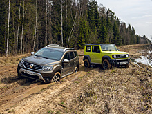 Renault Duster против Suzuki Jimny: как не увязнуть в грязи