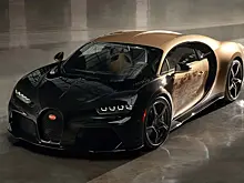 Bugatti презентовала золотой Chiron