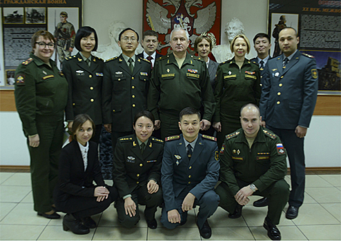 В Военном университете Минобороны России прошел сбор с военными переводчиками государств членов ШОС
