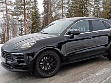 Обновленный Porsche Macan проходит зимние тесты