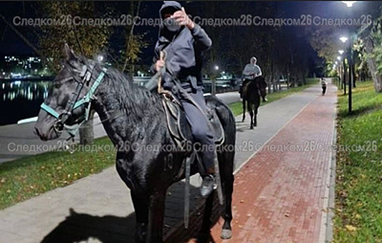 В Кисловодске двое всадников избили людей плеткой