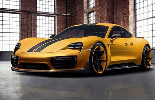 В сети представили первые рендеры Porsche Taycan