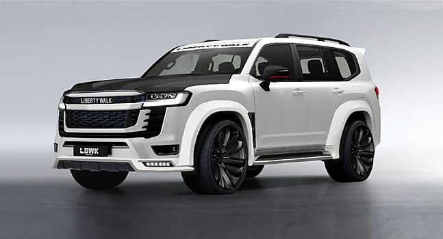 Liberty Walk разработал широкий для нового Toyota Land Cruiser 300