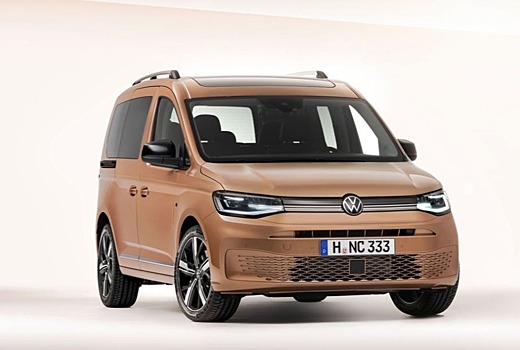 Новый дизайн Volkswagen Caddy раскрыли до премьеры