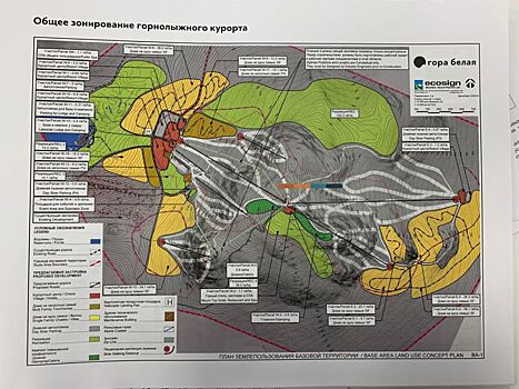 Концепция развития кластера «Гора Белая» разработана с учетом практик лучших мировых курортов