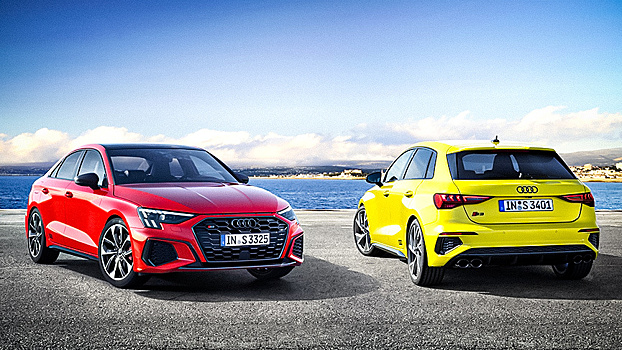 Audi представила спорткары S3 нового поколения
