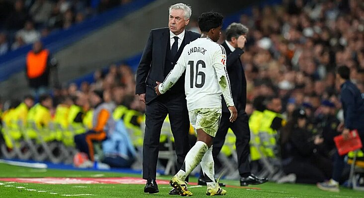 Анчелотти дал важный совет Эндрику