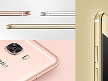 Представлен металлический смартфон Samsung Galaxy C5