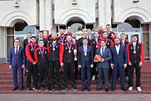 Дмитрий Степаненко поздравил баскетболистов «Буревестника» с победой в Суперлиге-2