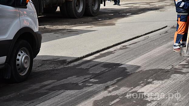 Около 17 тыс. кв. метров дорог Вологды привели в порядок с помощью ямочного ремонта
