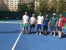 Мужской одиночный турнир по большому теннису состоялся на территории района