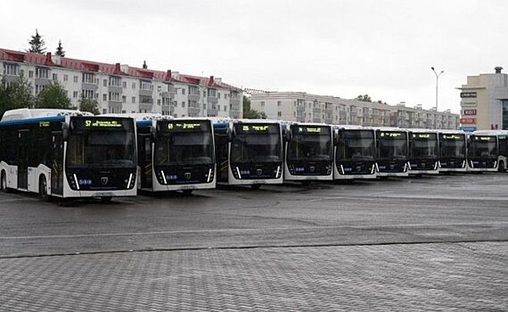 КАМАЗ передал Башкирии заключительную партию автобусов