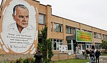 В Рязани нарисовали граффити-портрет Паустовского