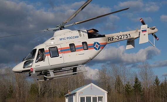 Вертолет "Ансат" прошел техническую приемку в Казани и отправится в Уфу