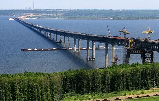 Мост через Волгу подорожал на 80 млрд рублей