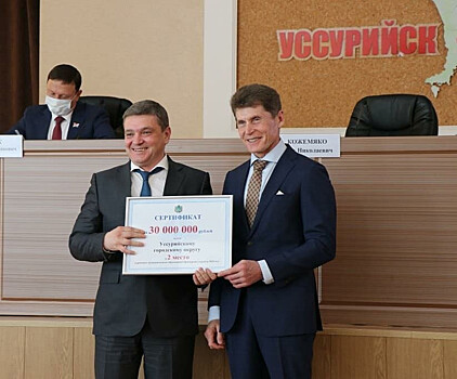 Уссурийск стал лидером рейтинга социально-экономического развития в Приморье