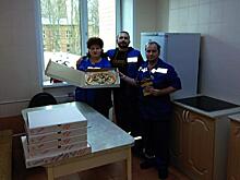 Сотрудников скорой помощи в Наро-Фоминске угостили пиццей
