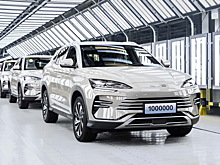 Выпущен миллионный кроссовер BYD Song Plus: на рекорд ушло три года