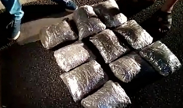 В Воронеже у пассажира Mitsubishi изъяли рюкзак с 8 кг марихуаны