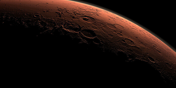 На Марсе обнаружили гигантский вулкан