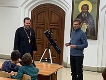 В одном из старейших храмов Иркутска провели урок астрономии