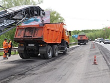 Дорогу разбили большегрузы