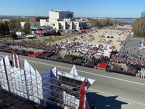Впервые в Параде Победы в Ижевске будут участвовать школьники из Беларуси