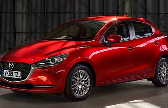Хэтчбек Mazda 2 снабдили новой мягкой гибридной системой