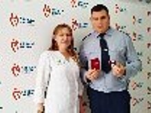 Сотрудник УФСИН России по Чувашской Республике стал почетным донором России