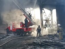 Огнеборцы МЧС России локализовали пожар на ТЭЦ в Республике Тыва