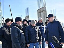 Бусаргин провел планерку на строительной площадке нового противотуберкулезного диспансера
