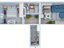 «Орелстрой» представил новый формат квартир с просторной кухней-гостиной