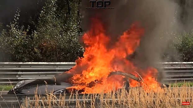 Самые яркие аварии на легендарной трассе в Нюрбургринге