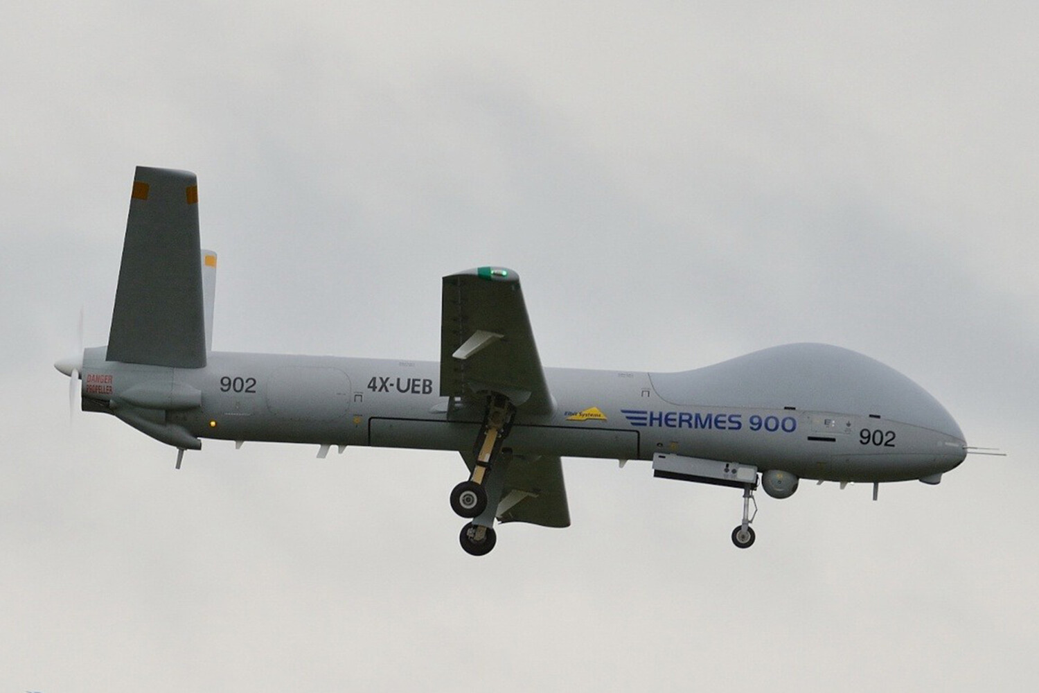 КСИР: силы ПВО уничтожили беспилотник Hermes 900 на юге Ирана