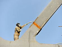 Начинается надвижка арочного пролета на развязке Ленинградского шоссе в Химках