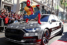 Audi A8 засветилась на премьере «Человека-паука»
