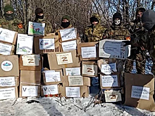 Рисунки и письма детей - до мурашек: самарские бойцы в зоне СВО получили гуманитарную помощь и подарки ко Дню защитника Отечества