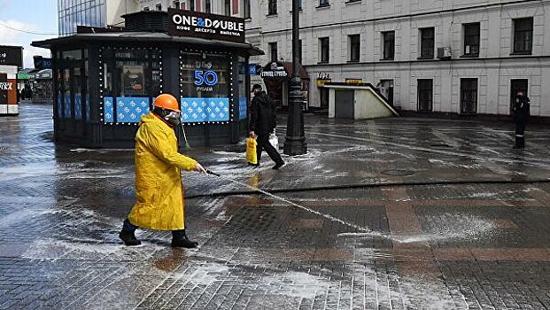 В Москве проведут масштабную дезинфекцию