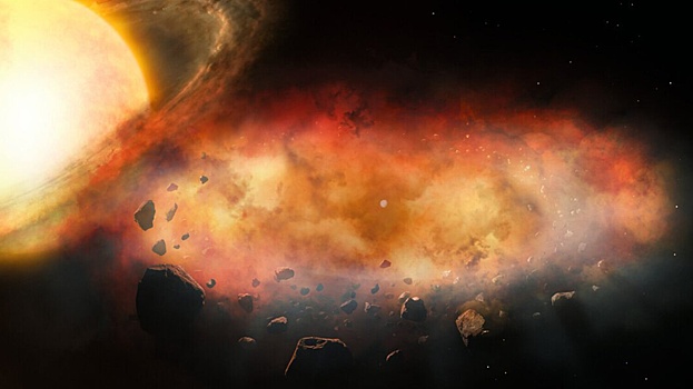 В космическом облаке у далекой звезды обнаружен загадочный объект