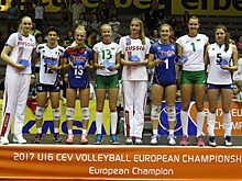 Нижегородские волейболистки заняли второе место на первенстве Европы