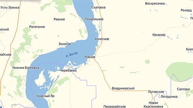«Как после бомбежки». Жители Саратовской области запечатлели состояние трассы у поселка Ровное