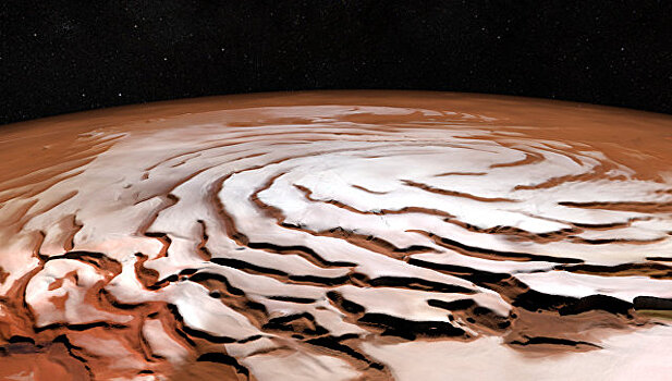 Названы условия, при которых появилась вода на Марсе