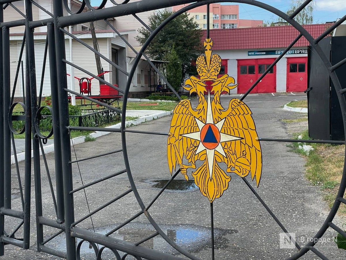 Перелезающие через забор школы сотрудники МЧС напугали нижегородцев