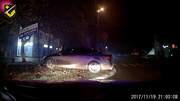 Погоня за пьяным водителем в Молдове попала на видео
