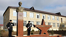 Памятник Герою России Магомеду Нурбагандову открыли в Дагестане